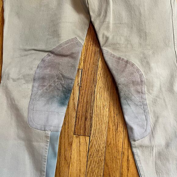 Ariat Pants Beige Womens 34 Equestrian Riding Breeches Stretch Cotton Blend - Picture 2 of 10